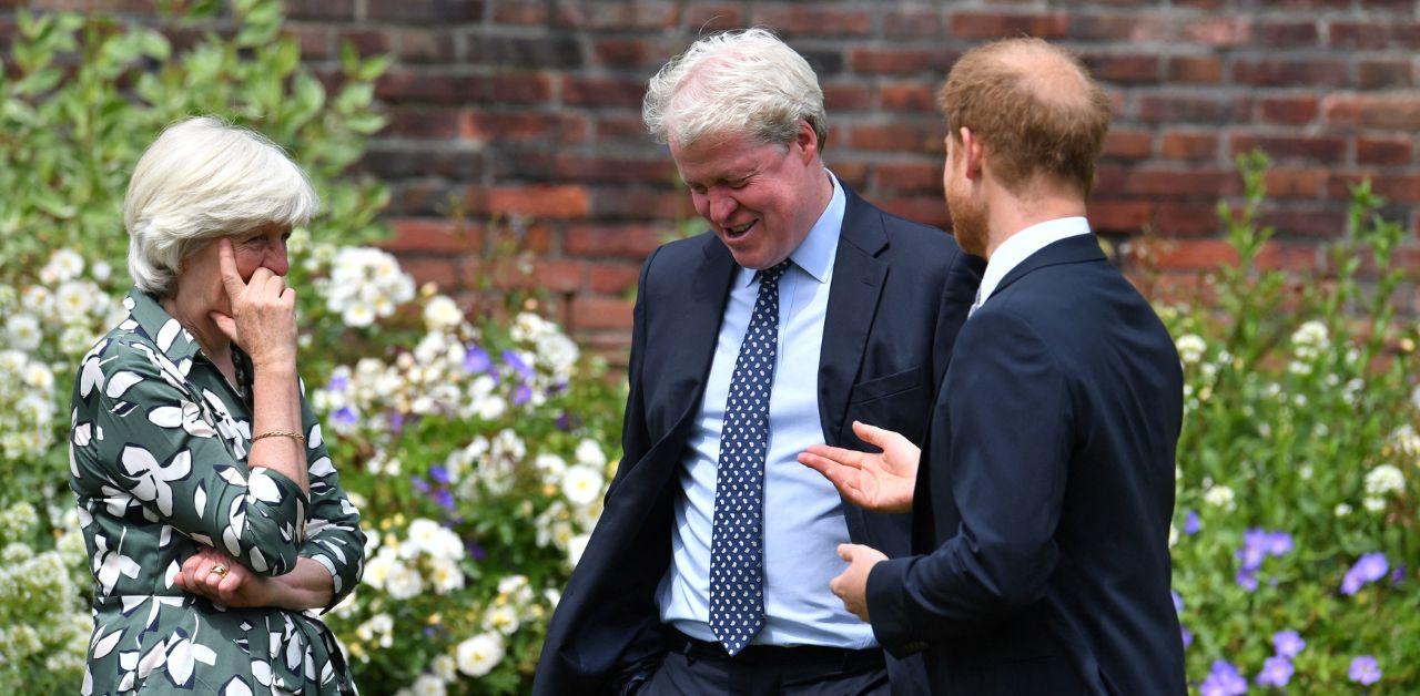 prince harry contacted princess diana family lord robert fellowes death