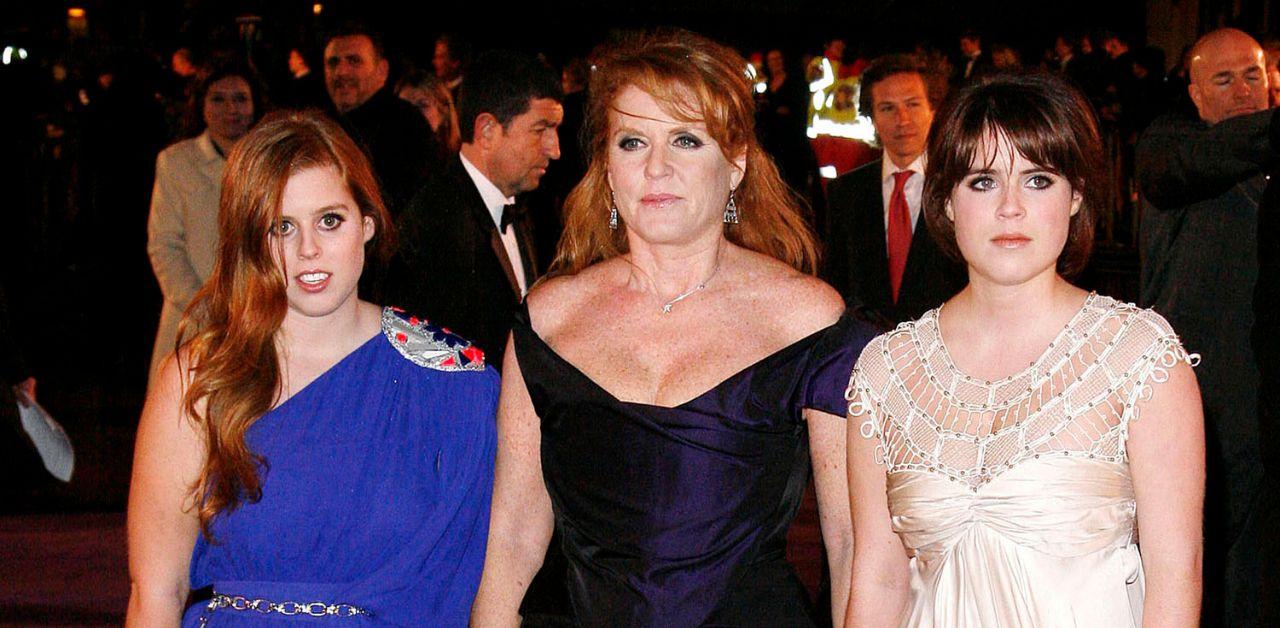 princess eugenie princess beatrice support sarah ferguson skin cancer diagnosis