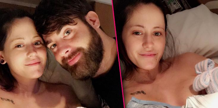 Jenelle evans baby girl first photos teen mom h