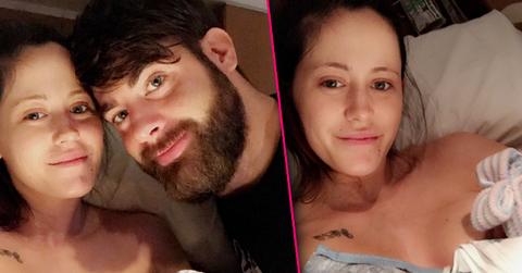 Jenelle evans baby girl first photos teen mom h