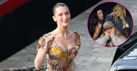 bella hadid and friends