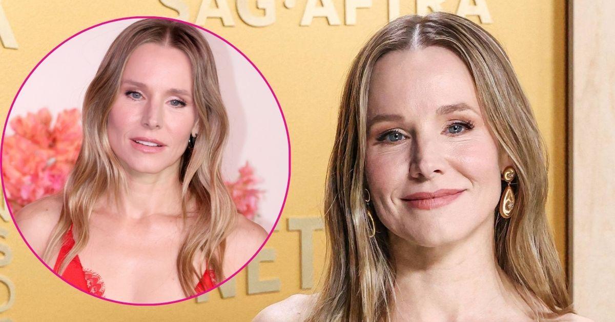 kristen bell red dress premiere