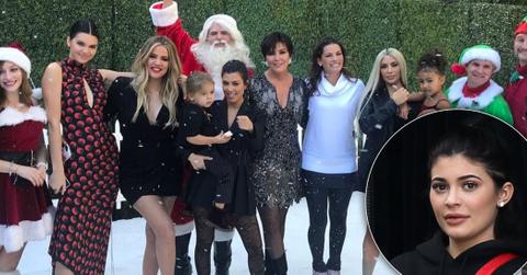 Kylie Jenner Skips Christmas Special Kardashians Hiding Baby Bump