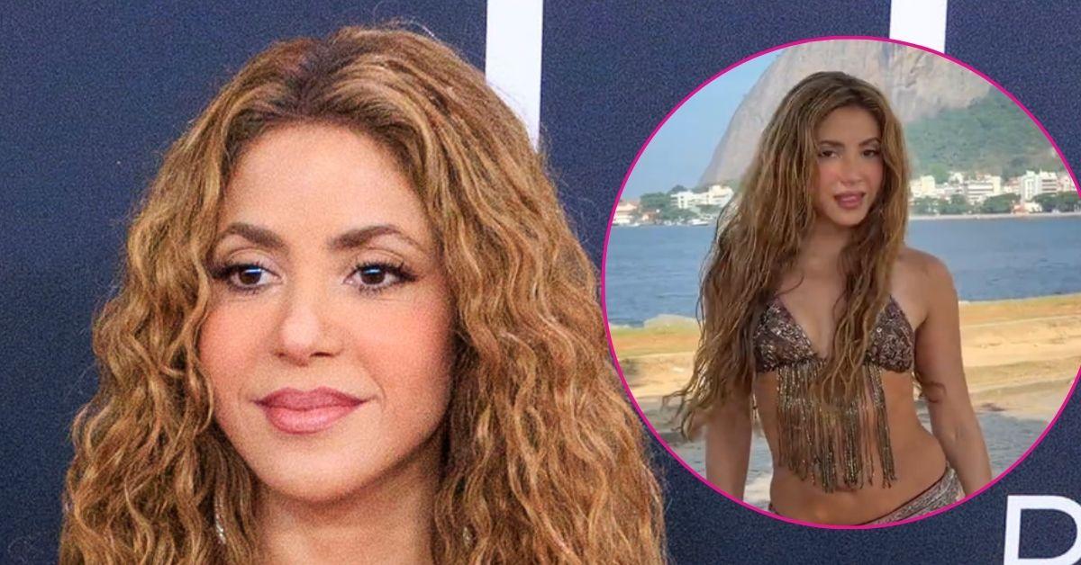 shakira  stuns aging backwards video