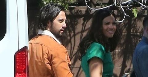This Is Us Season Two Mandy Moore Milo Ventimiglia Filming Pics Long