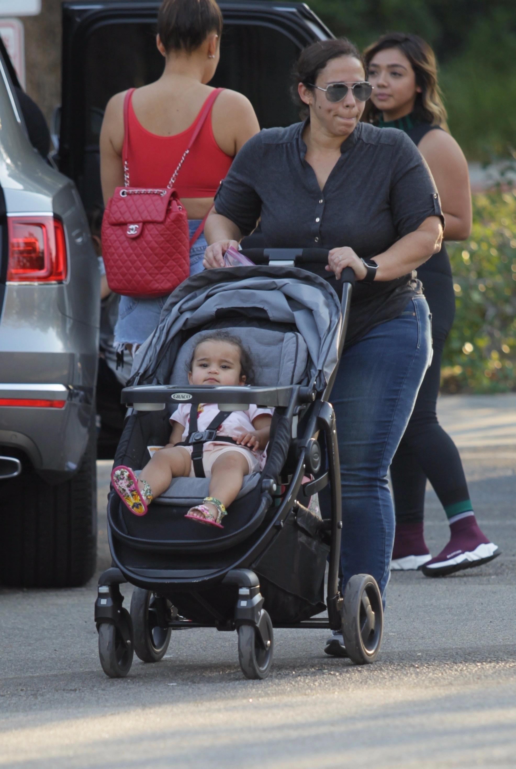 Blac Chyna takes her son King to Six Flags for his Birthday