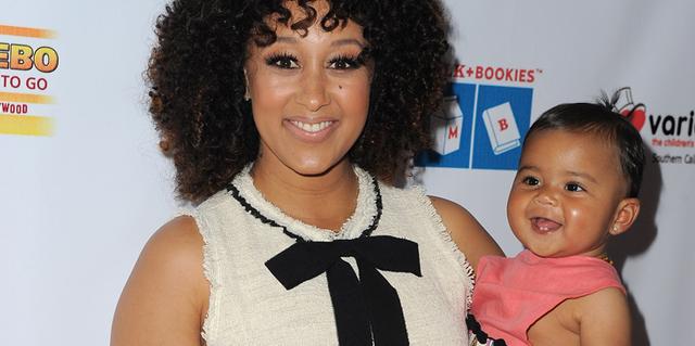 Birthday Girl! Tamera Mowry Cuddles Ariah Talea In Behind-the-scenes 