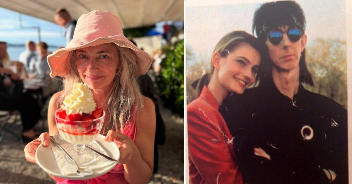 Composite Photo of Paulina Porizkova and Ric Ocasek