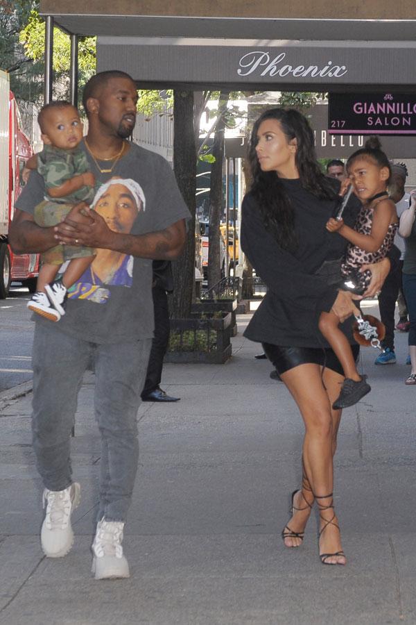 Kim kardashian kanye west fighting saint west birthday 08