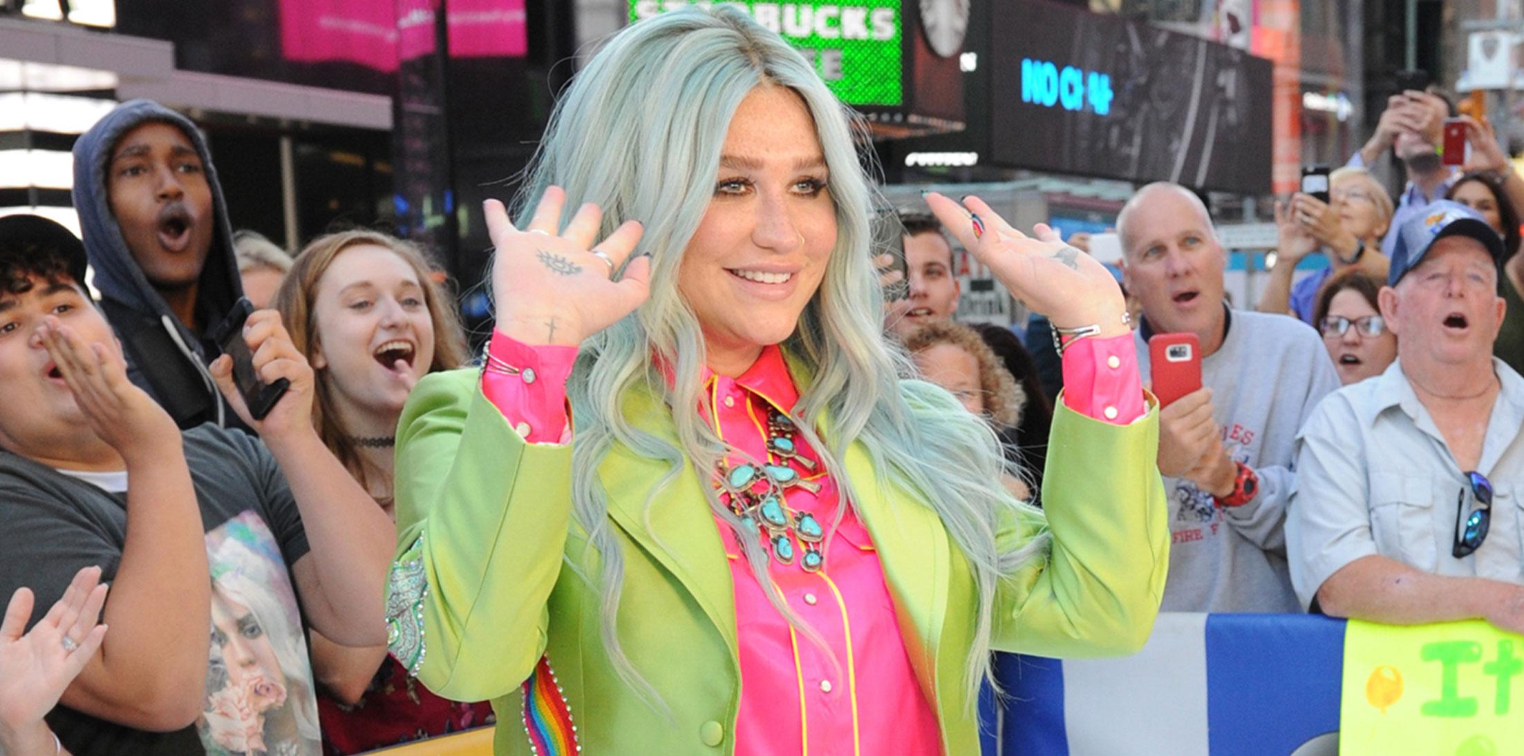 Kesha New Album Rainbow GMA Photos Long