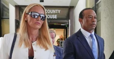 image of Vanessa Trump and Tiger Woods
