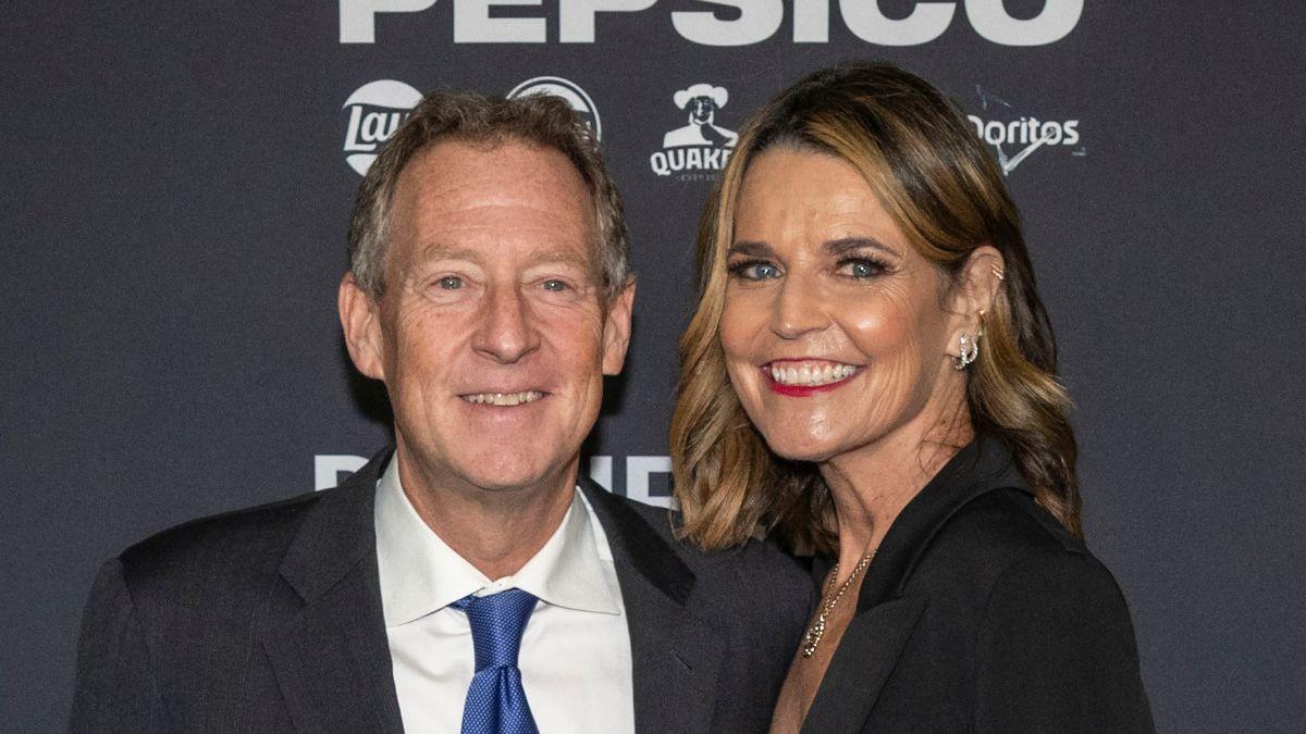 image of Savannah Guthrie was seen in NYC with her husband, communications consultant Michael Feldman.
