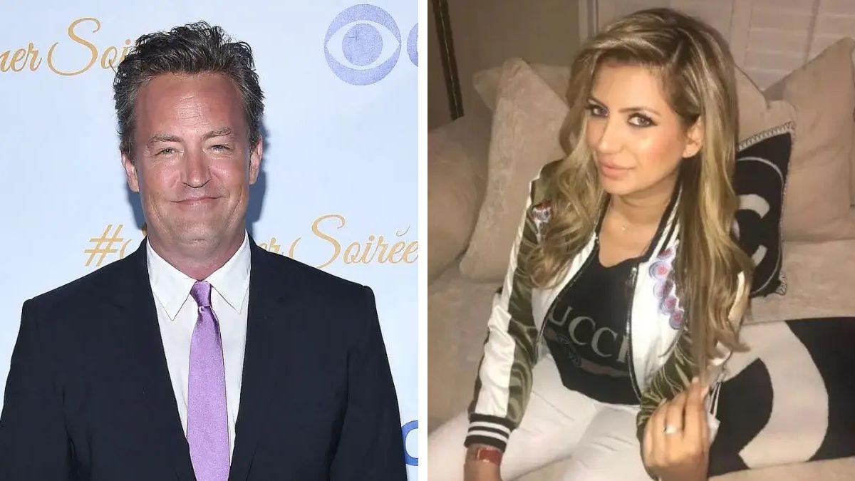 Split photo of Matthew Perry and Jasveen Sangha