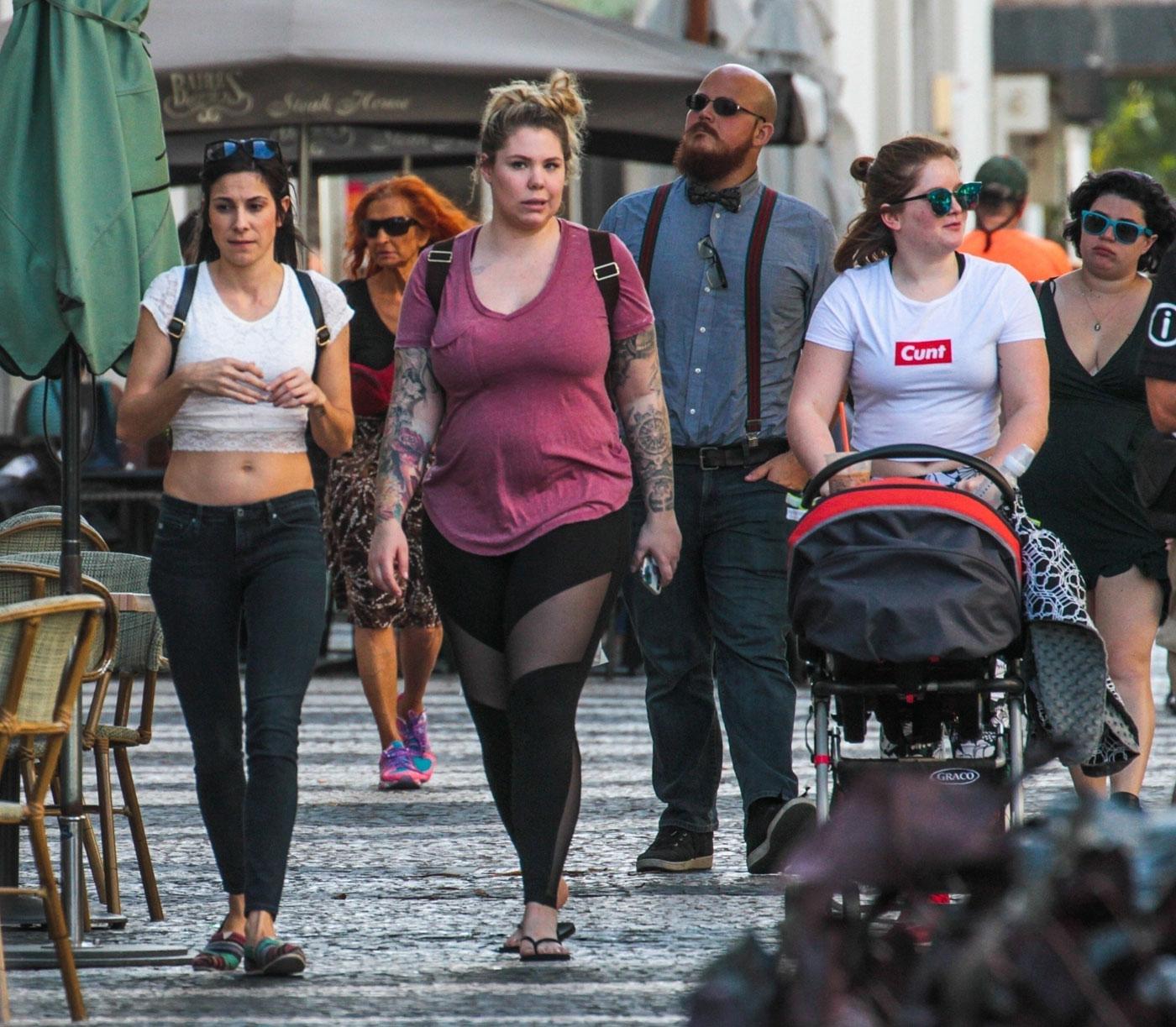 *EXCLUSIVE* Kailyn Lowry spends the day out with her son Lux Russell