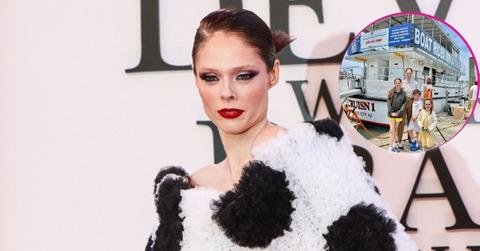 pic of Coco Rocha, her kids.