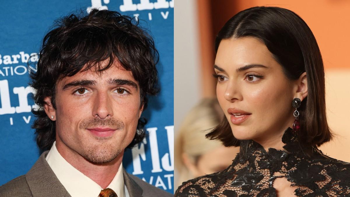 Photo of Jacob Elordi; photo of Kendall Jenner