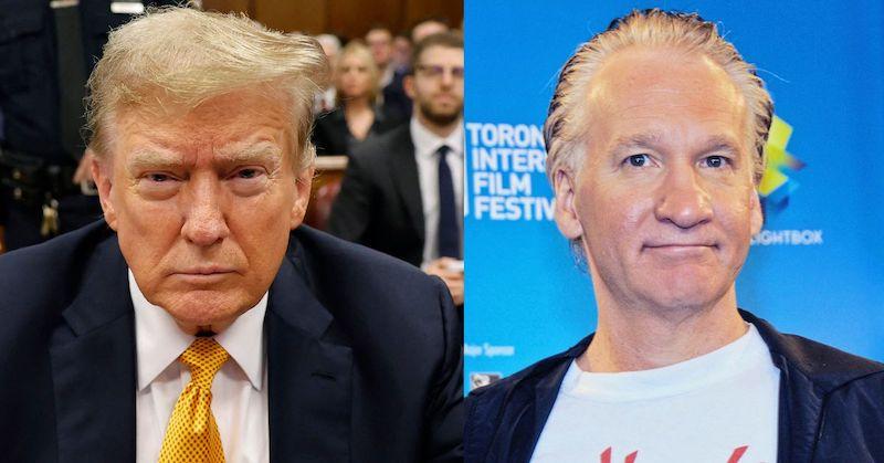 donald trump bashes bill maher