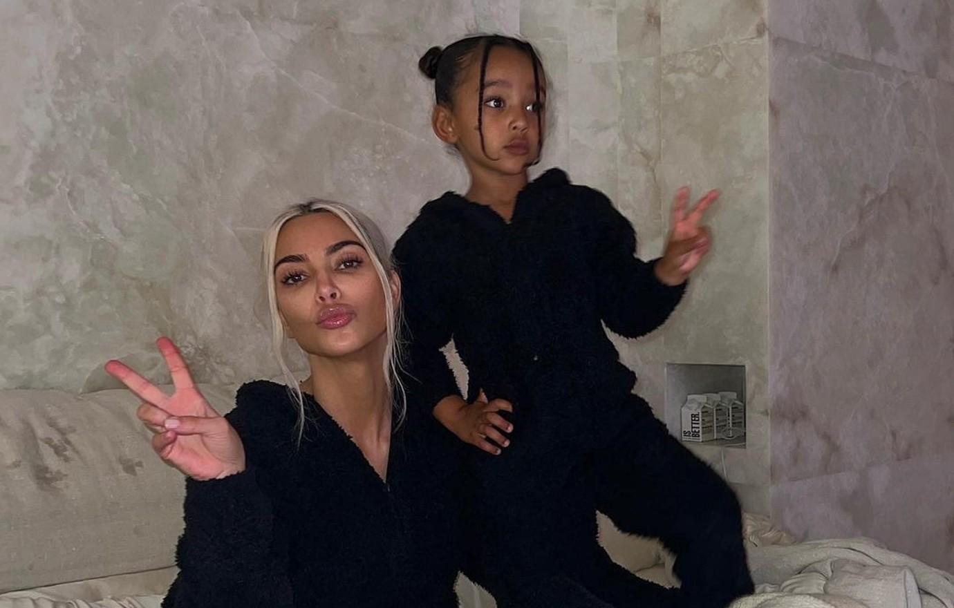 kim kardashian kids singing kanye west song