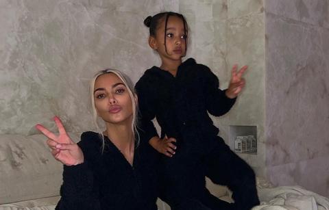 kim kardashian kids singing kanye west song