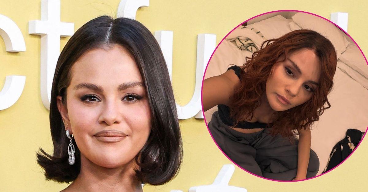 selena gomez debuts shocking new hair color