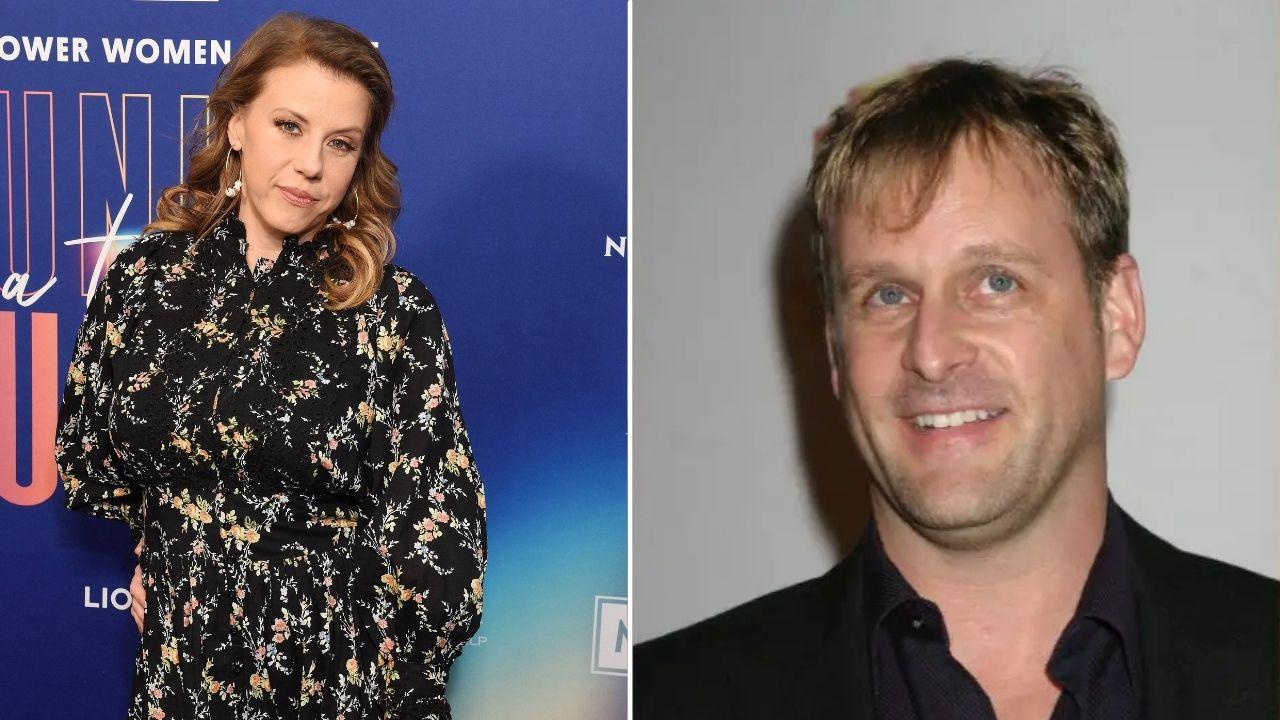Split photo of Jodie Sweetin and Dave Coulier