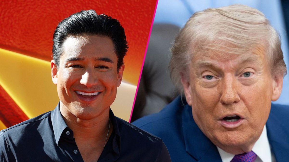 Mario Lopez,Donald Trump