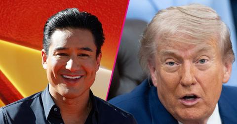 Mario Lopez,Donald Trump