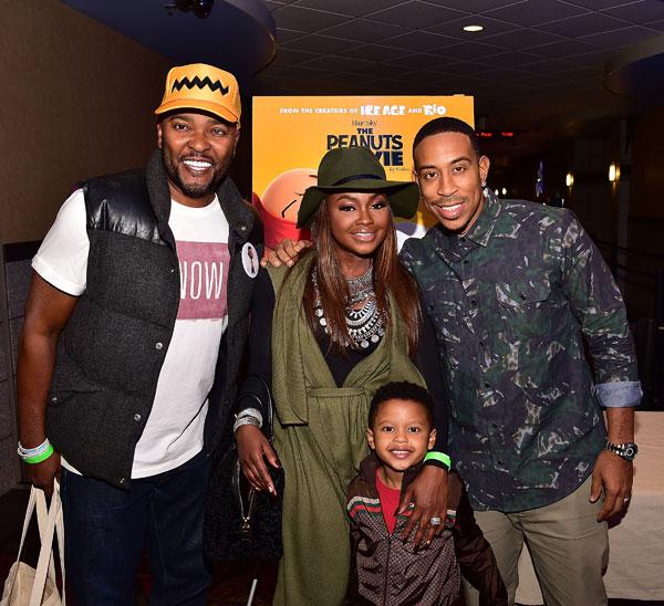 Phaedra Parks And Her Sons Ayden And Dylan Have Date At The Peanuts ...