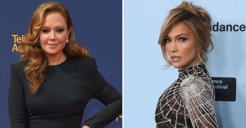 Composite photo of Leah Remini and Jennifer Lopez