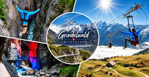 From high-flying ziplines and breathtaking cliff walks to heart-pounding canyon swings, Grindelwald delivers unforgettable thrills against some of the world's most spectacular mountain scenery.