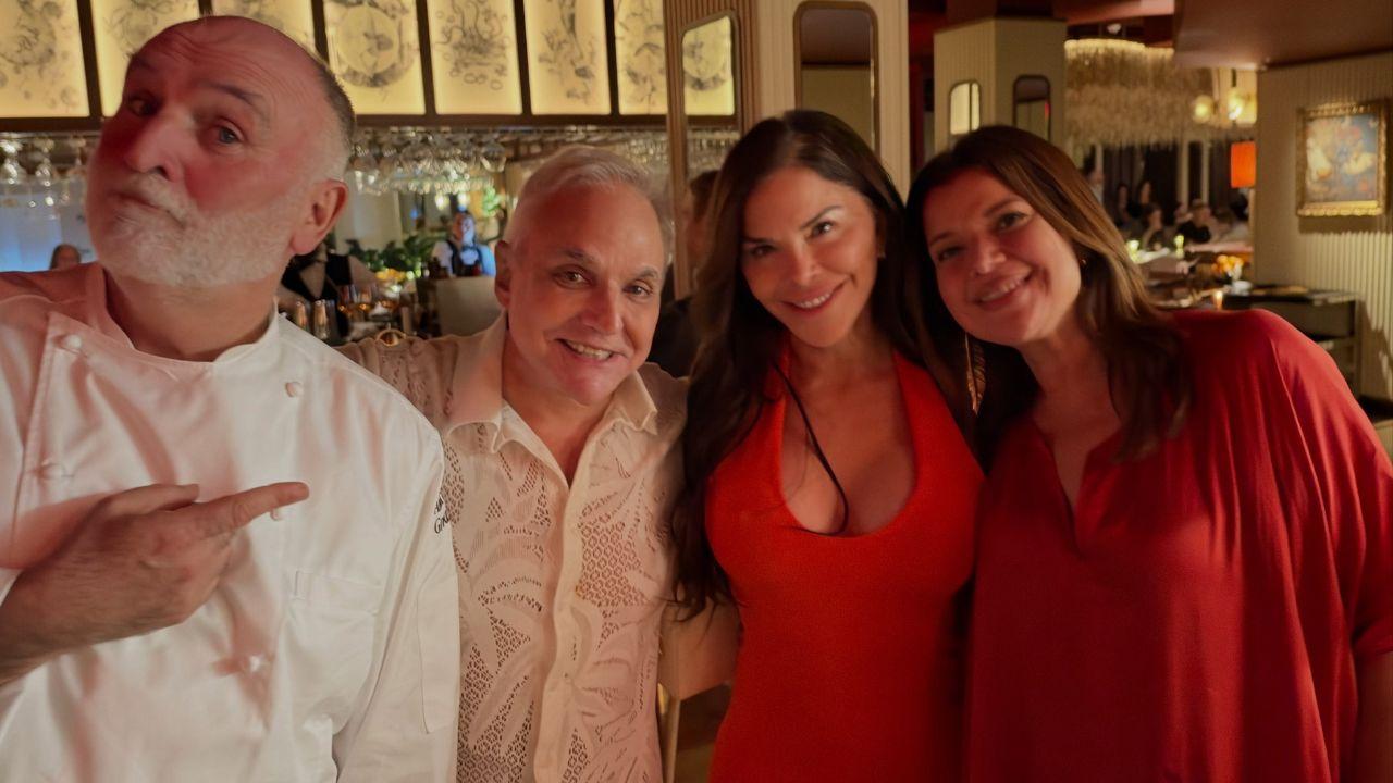 photo of Both of the ladies attended a pre-opening event José Andrés' new restaurant.