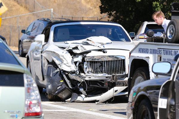 kris jenner car accident crash health update