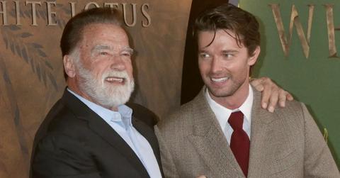 Photo of Arnold and Patrick Schwarzenegger