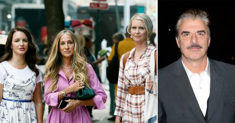 sarah jessica parker cynthia nixon kristin davis break silence chris noth scandal ok