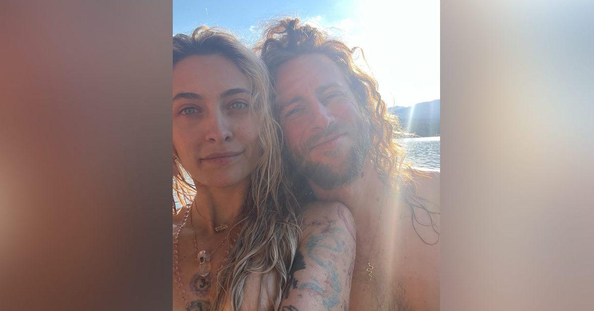 paris jackson topless swimming fiance justin long photo