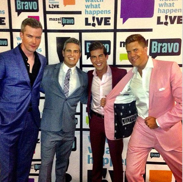 Ryan Serhant Andy Cohen Luis Ortiz Fredrik Eklund