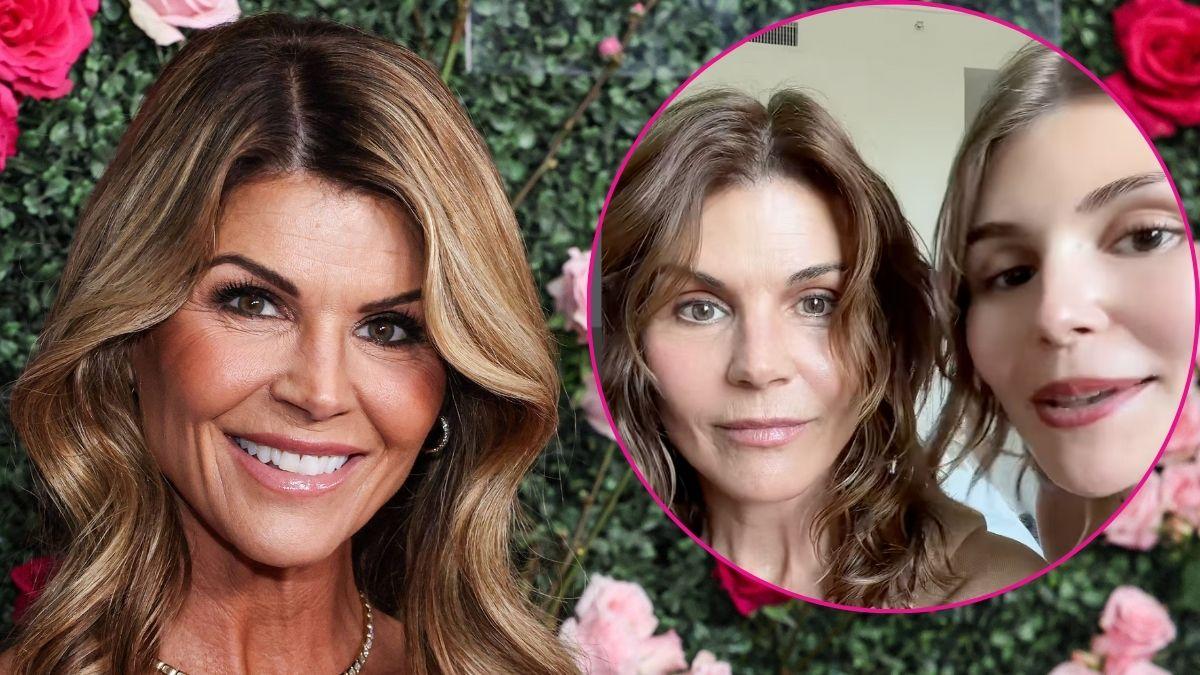 Composite photo of Lori Loughlin and Olivia Jade Giannulli.