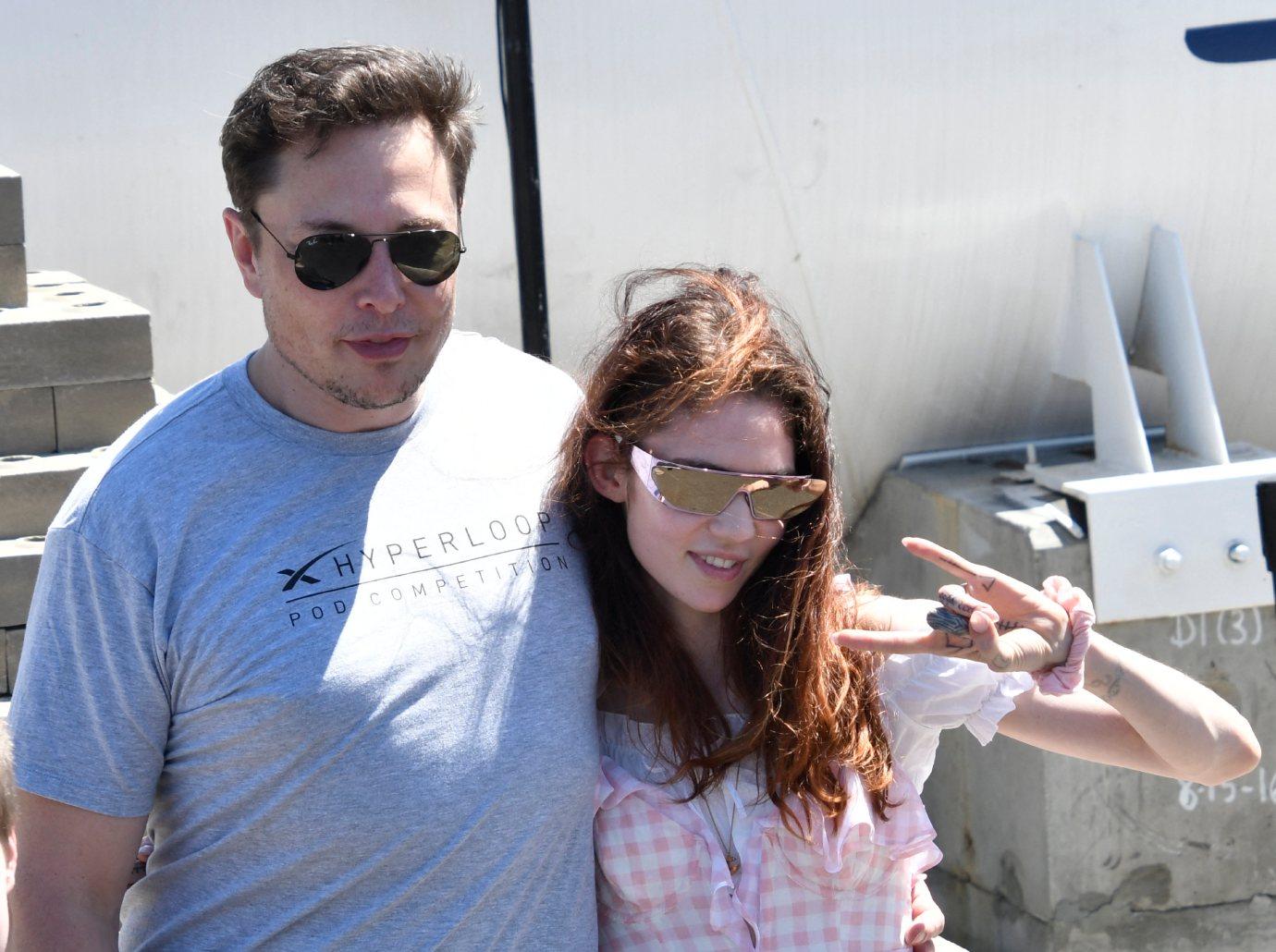 grimes became less gay interested dating girls after welcoming  kids elon musk