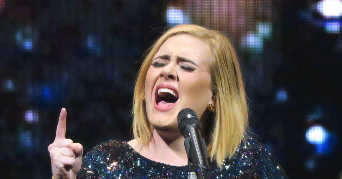 adele swooned in peoples hearts with an acapella number