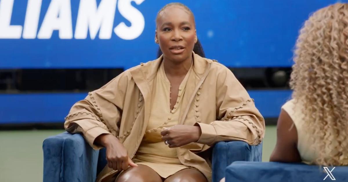 Image of Venus Williams said she and Serena discuss their relationship as sisters in the podcast's first episode.