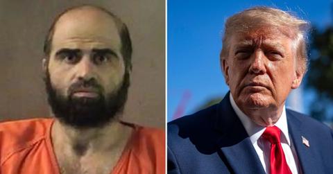 Split image of Nidal Hasan and Donald Trump