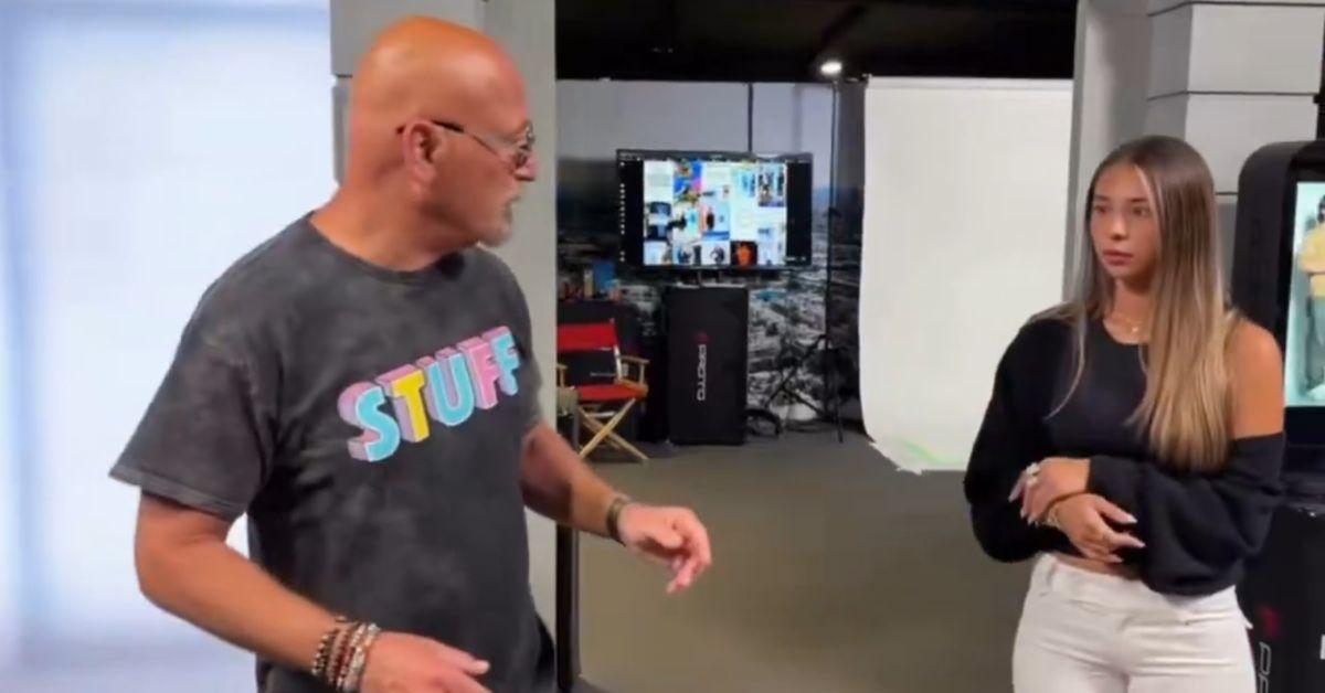 image of Howie Mandel's encounter with Sophie Rain went viral after he used gloves and a plastic barrier during their introduction.