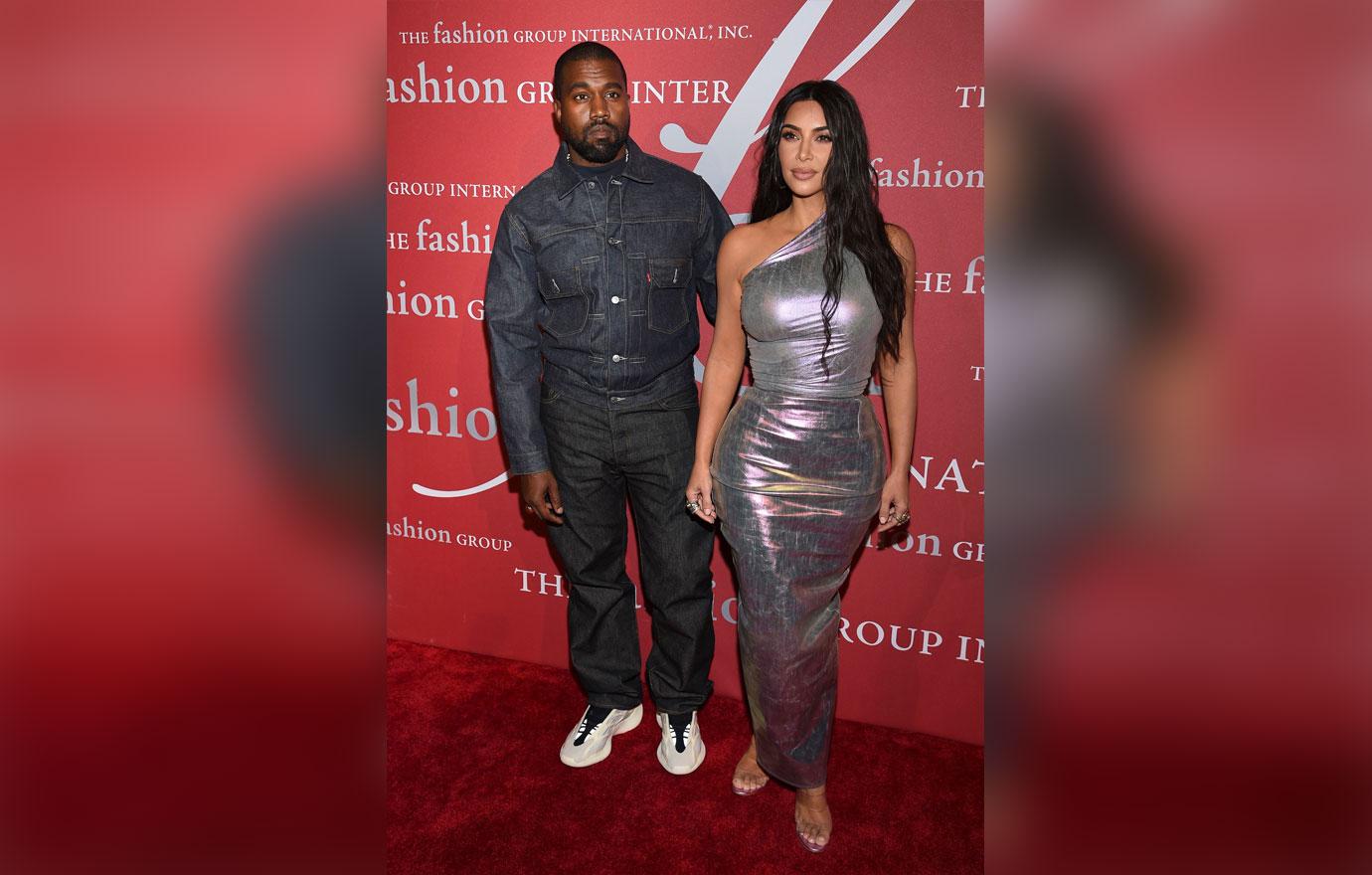 Kim Kardashian & Kanye West Have Date Night At A Gala In NYC