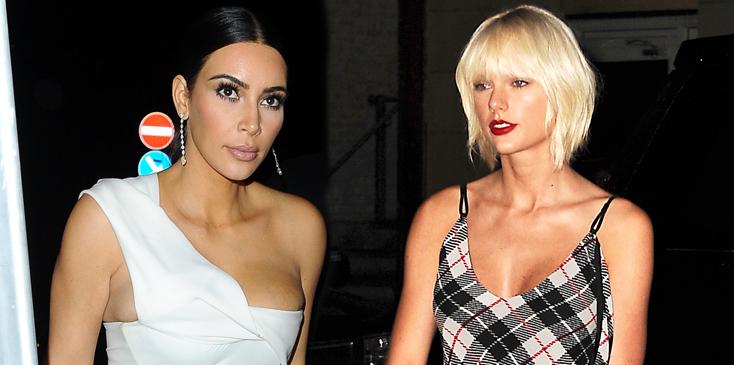 kim kardashian taylor swift feud reactions