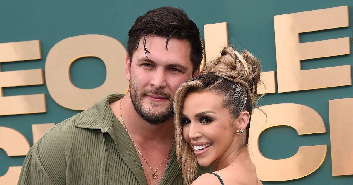 Photo of Brock Davies and Scheana Shay