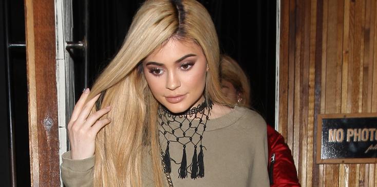 Kylie Jenner leaves The Nice Guy Club in West Hollywood, CA