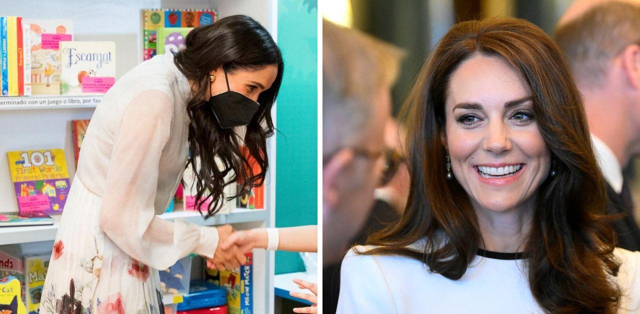 meghan markle sent hidden message kate middleton during charity event