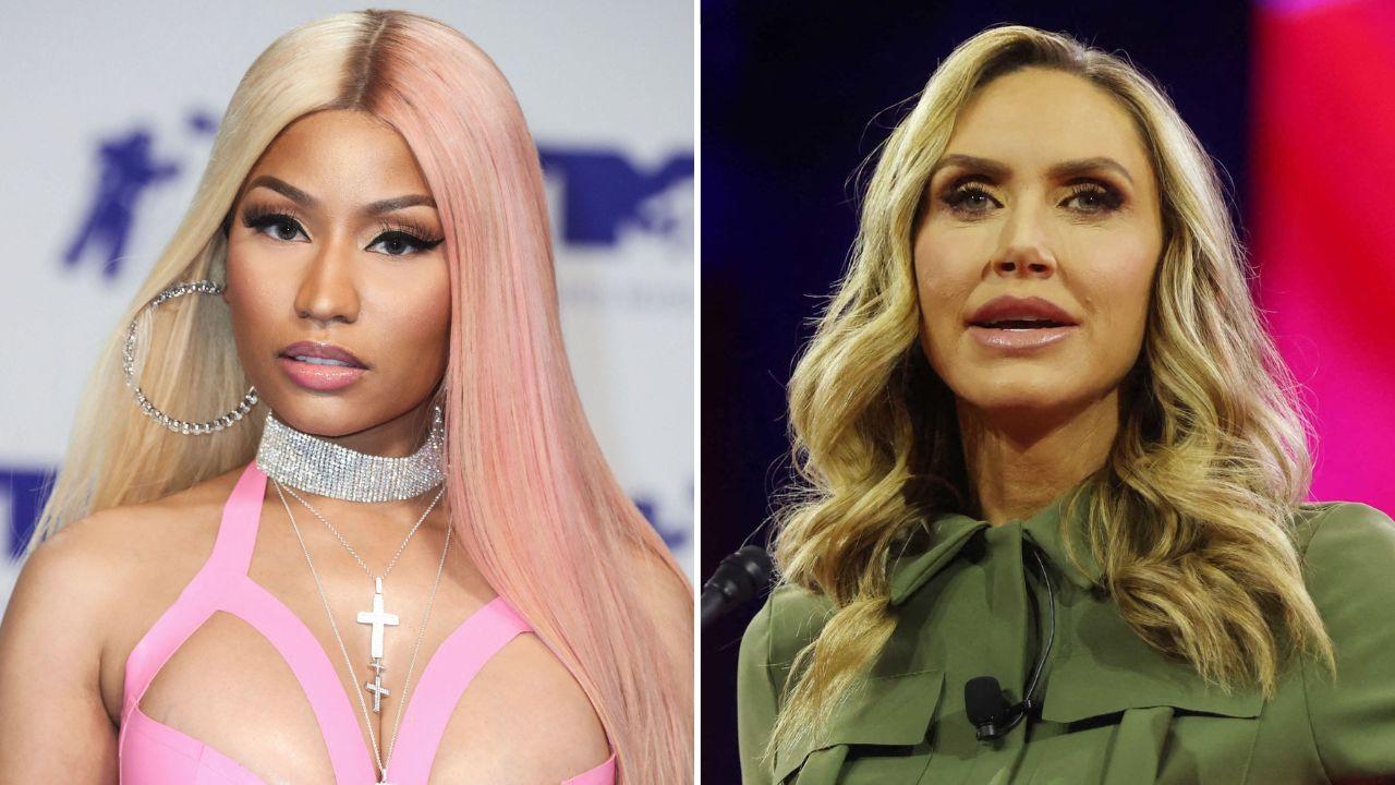 Photo of Nicki Minaj and Lara Trump