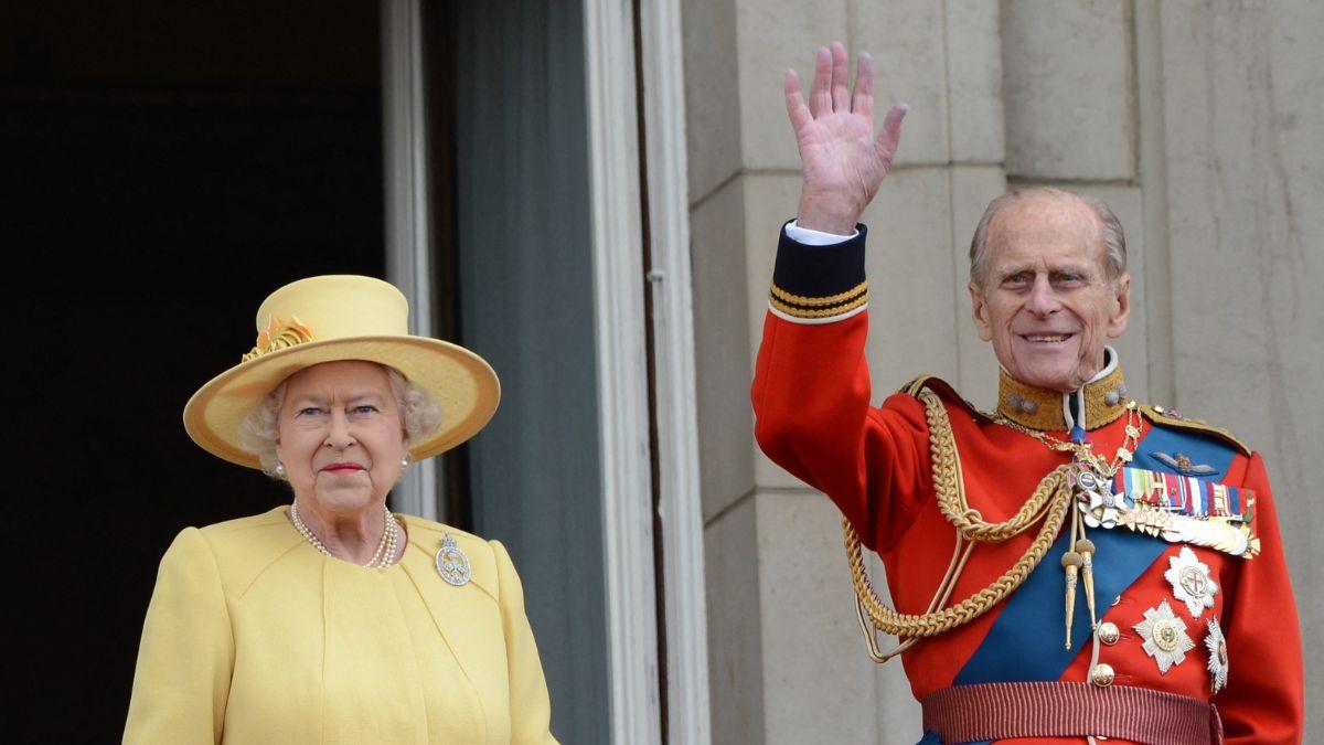 image of prince Philip and queen Elizabeth 