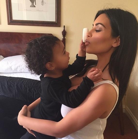 Kim kardashian north west selfies 00